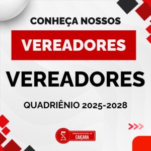 Vereadores 2025-2028