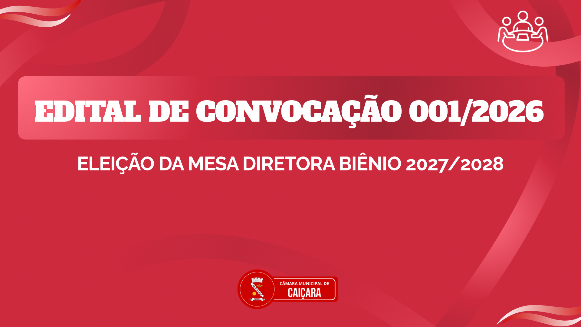 EDITAL DE CONVOCAÇÃO 001/2026
