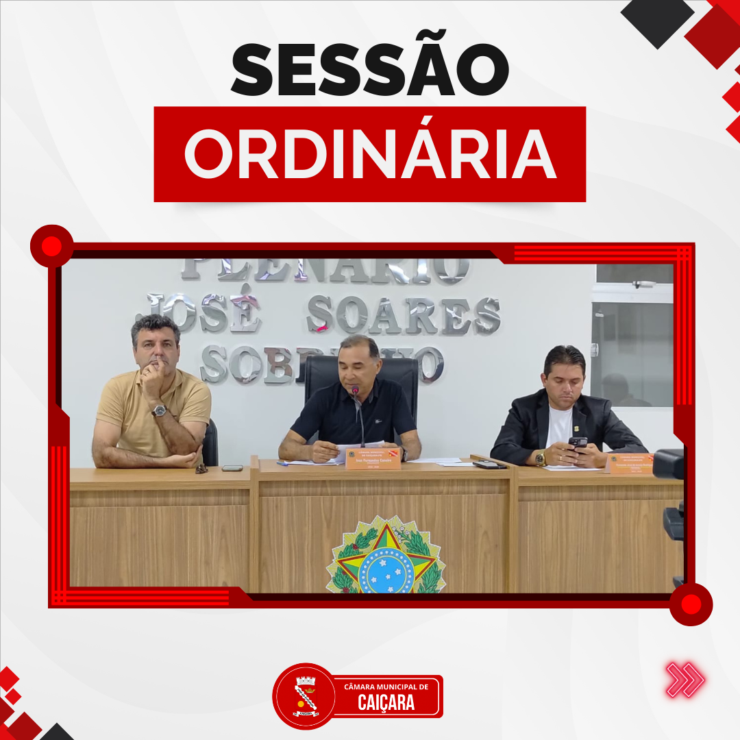 Câmara de Caiçara Aprova Projetos e Requerimentos em Sessão com Foco em Inclusão e Infraestrutura