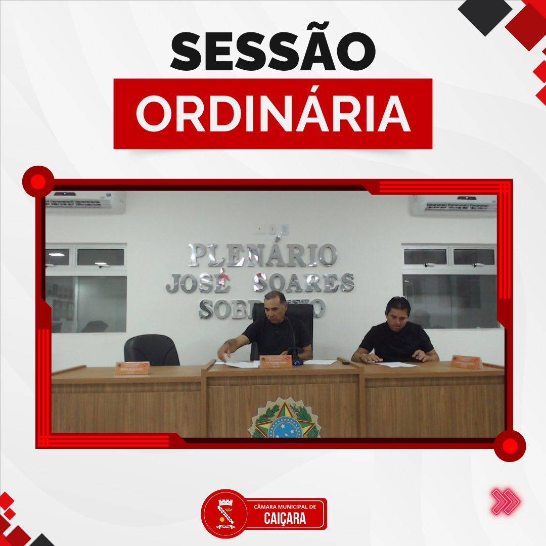 Câmara Municipal de Caiçara aprova projetos e requerimentos em sessão ordinária de 26 de agosto